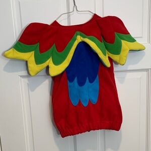 Old Navy Vibrant Parrot Kids Costume - Red, Blue, Green, Yellow